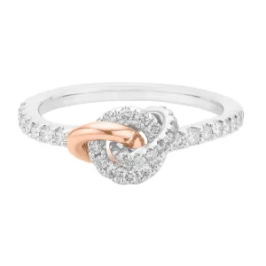 10ct White Gold Round Cut 0.40 Carat tw Diamond Dress Ring