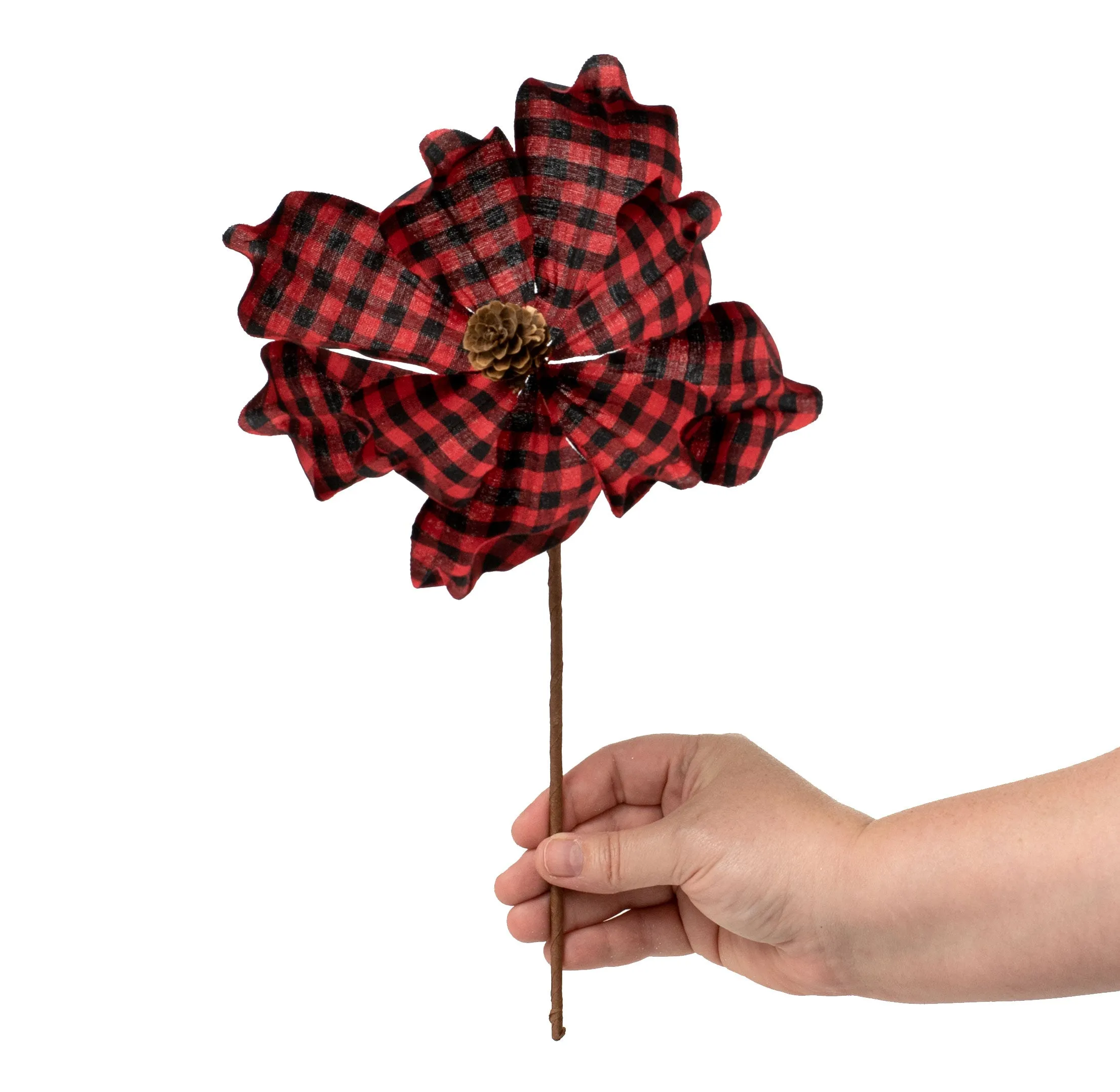 14" Magnolia Pick: Buffalo Plaid