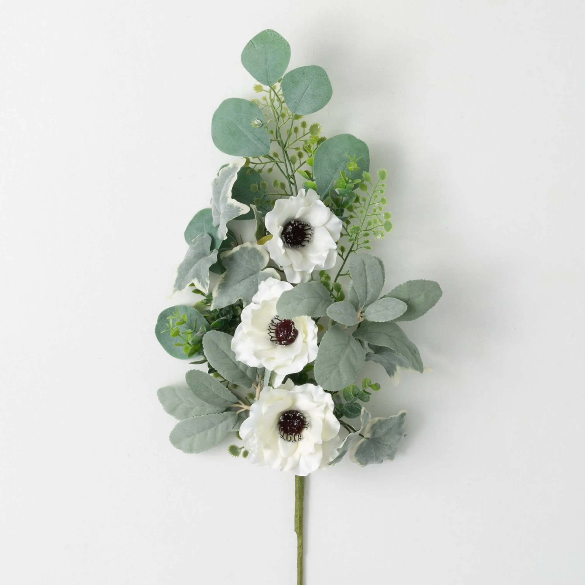 28.25"H Sullivans Anemone Silvery Spray, Multicolored