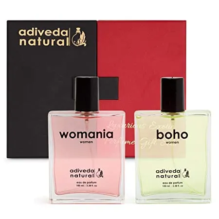 Adiveda Natural Womania & Boho For Women Combo Eau de Parfum - 200 ml