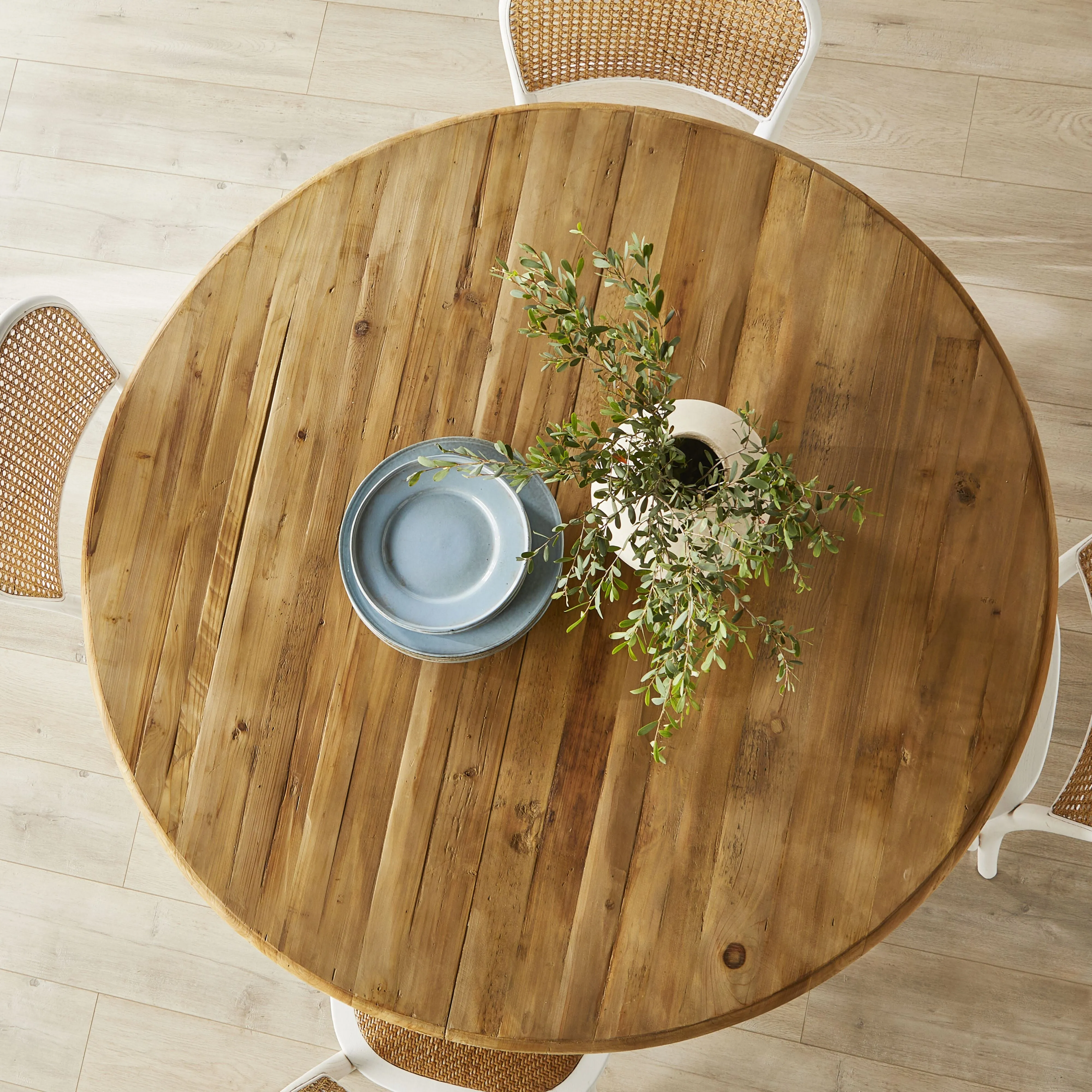 Annalise Extension Dining Table White