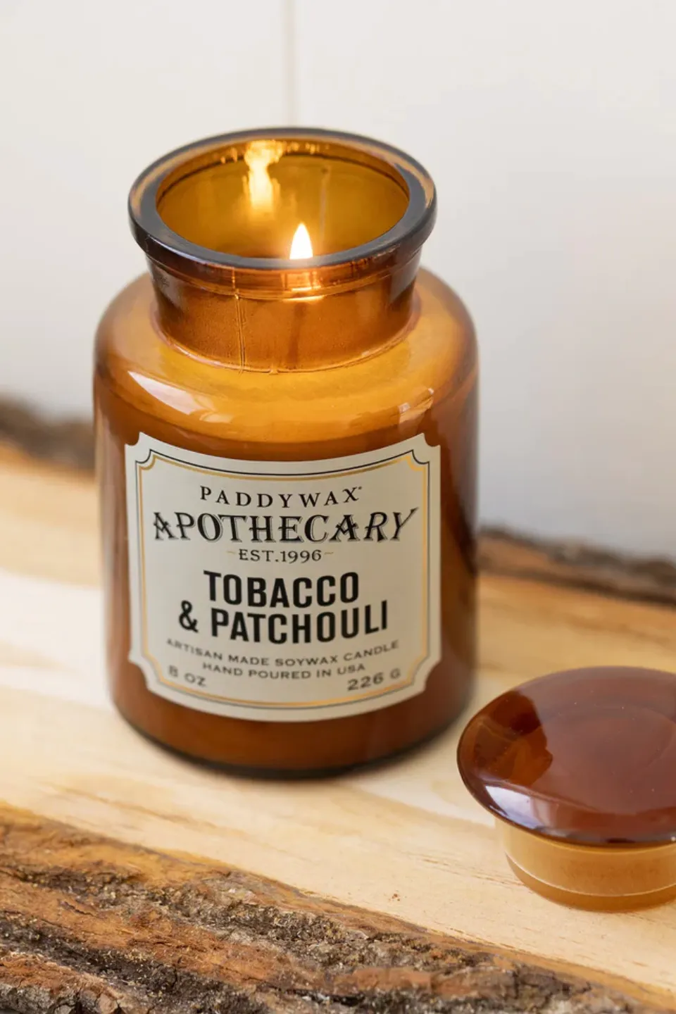 Apothecary Candle, Tobacco   Patchouli