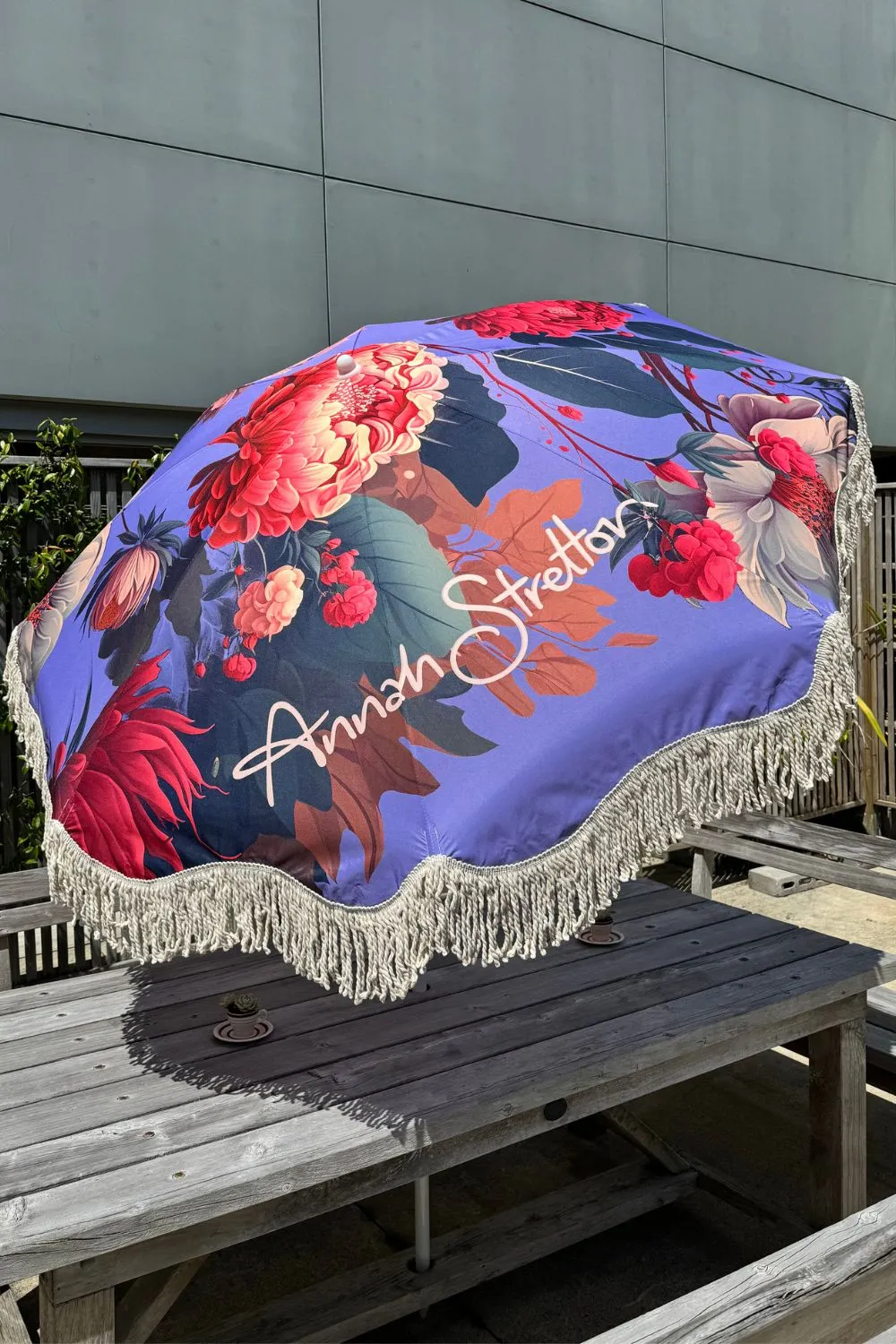 AS Beach Umbrella - Petals Lilac