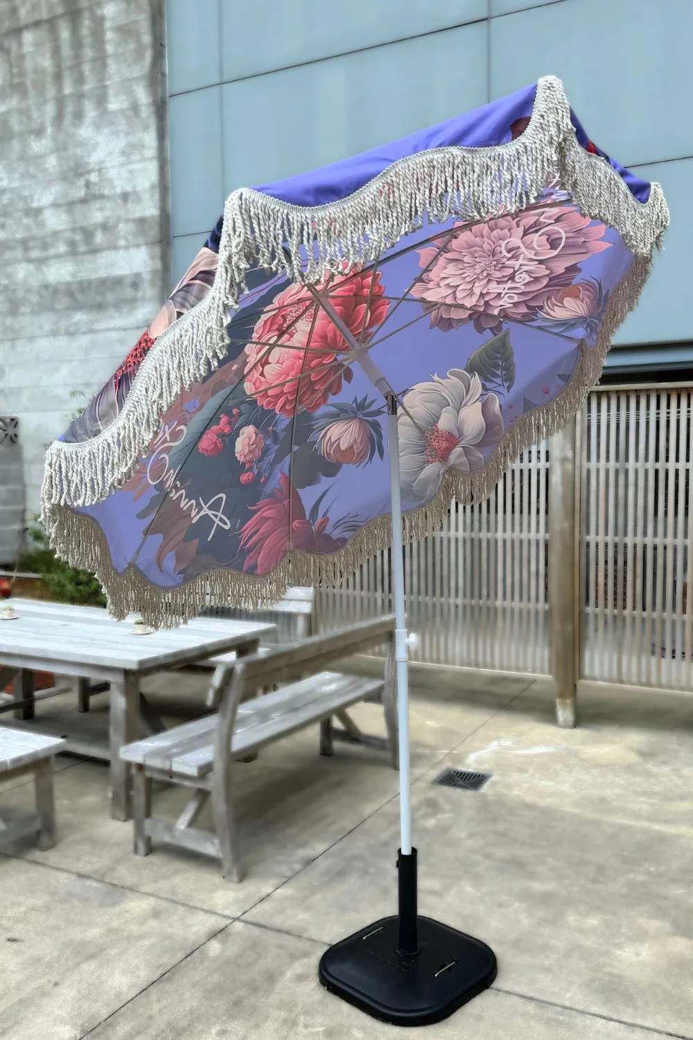 AS Beach Umbrella - Petals Lilac