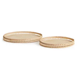 BARRI TRAYS, SET OF 2 BY NAPA HOME & GARDEN