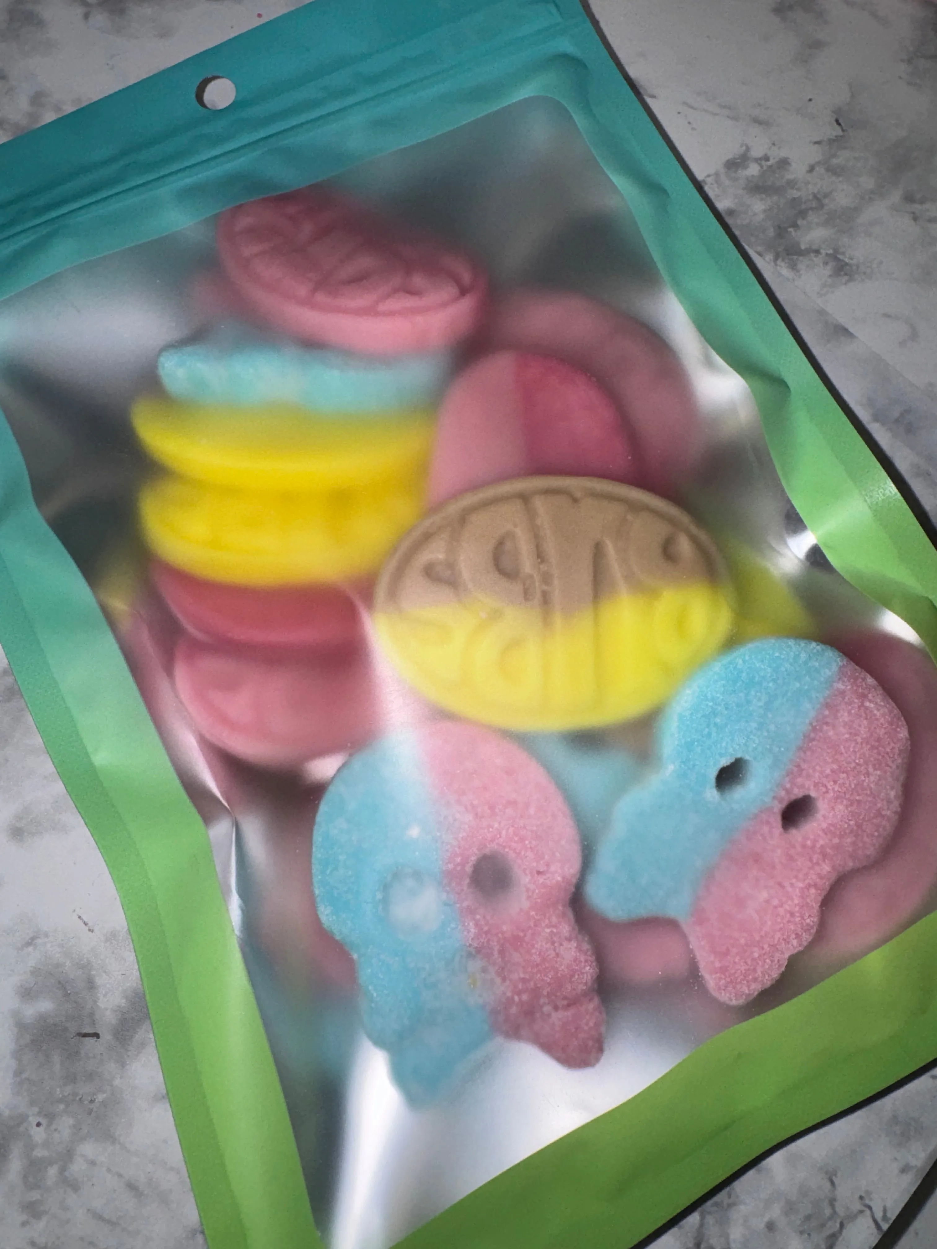 Bubs and Skull Mixed Swedish Candies