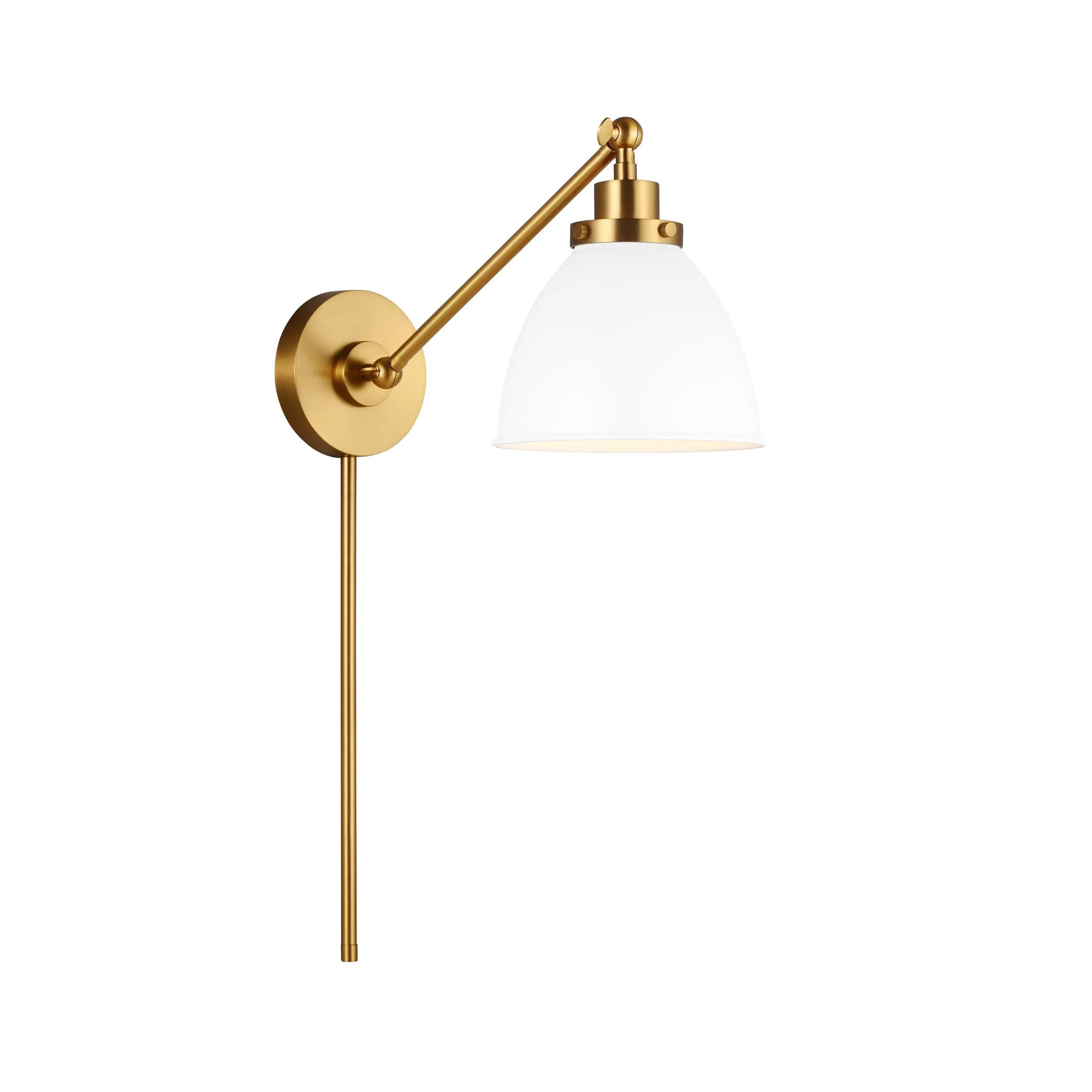 Chapman and Myers Wellfleet Dome Task Wall Sconce