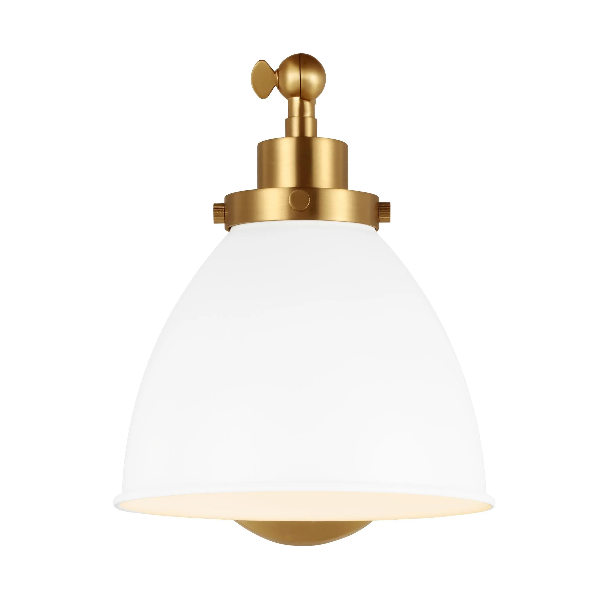Chapman and Myers Wellfleet Dome Task Wall Sconce