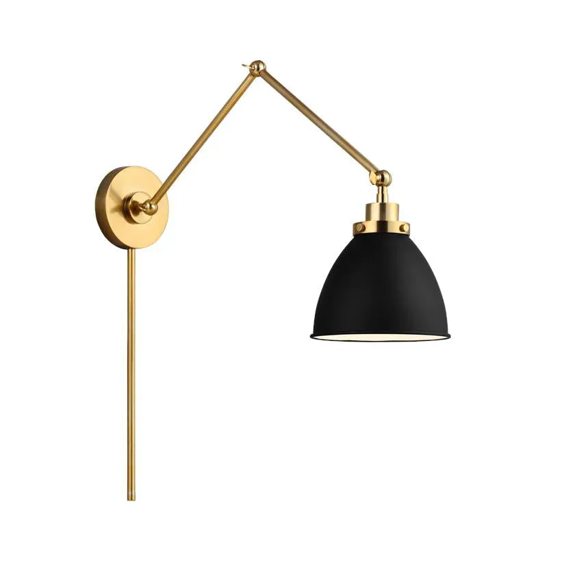 Chapman and Myers Wellfleet Dome Task Wall Sconce