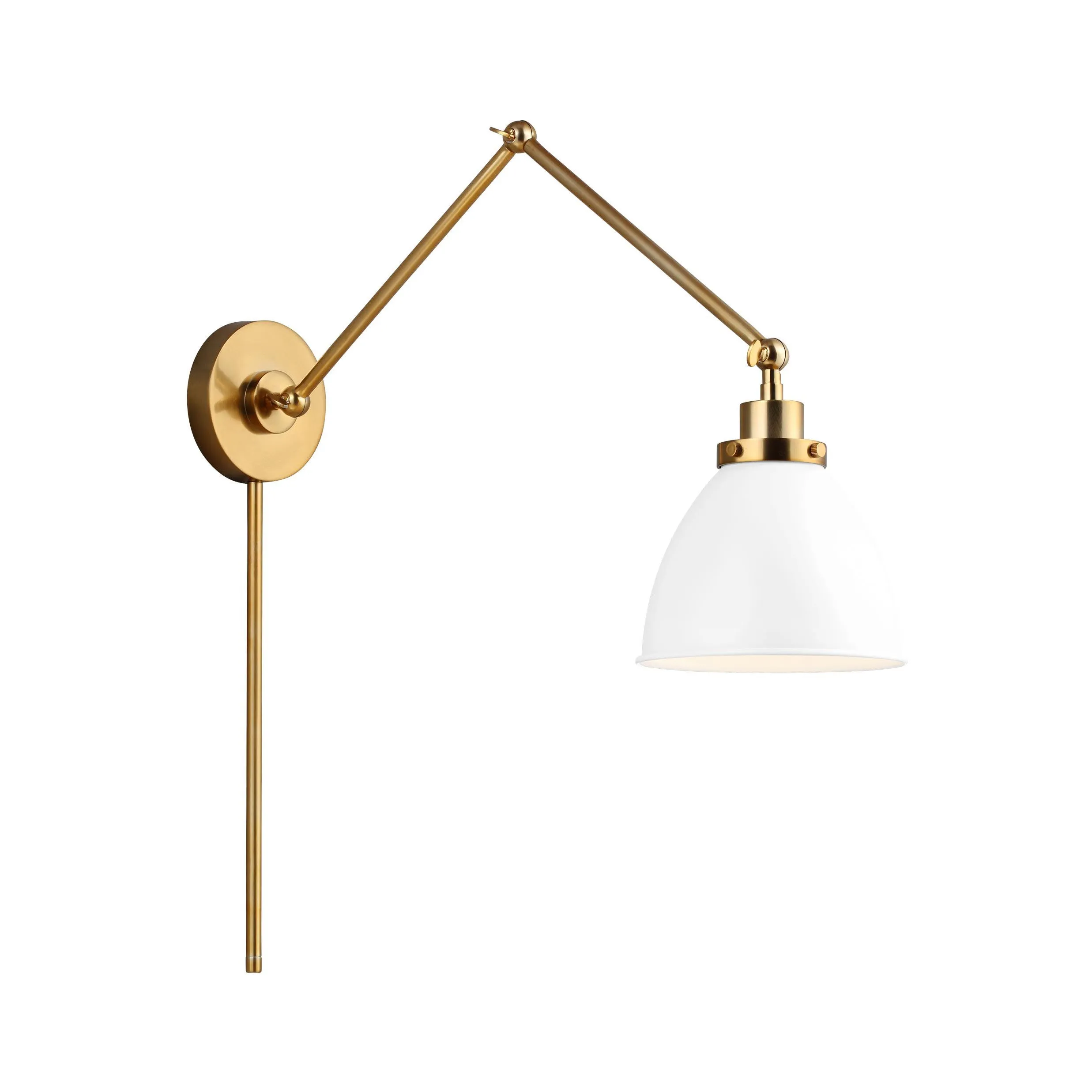 Chapman and Myers Wellfleet Dome Task Wall Sconce