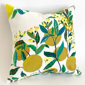 Citrus Garden “Primary" Decorative Pillow Cover / Schumacher Josef Frank pillow cover / Citrus Garden 20x20 22x22 24x24 26x26 Schumacher Pillow