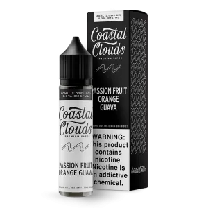 Coastal Clouds - Passion Fruit Orange Guava - 60ML E-Liquid