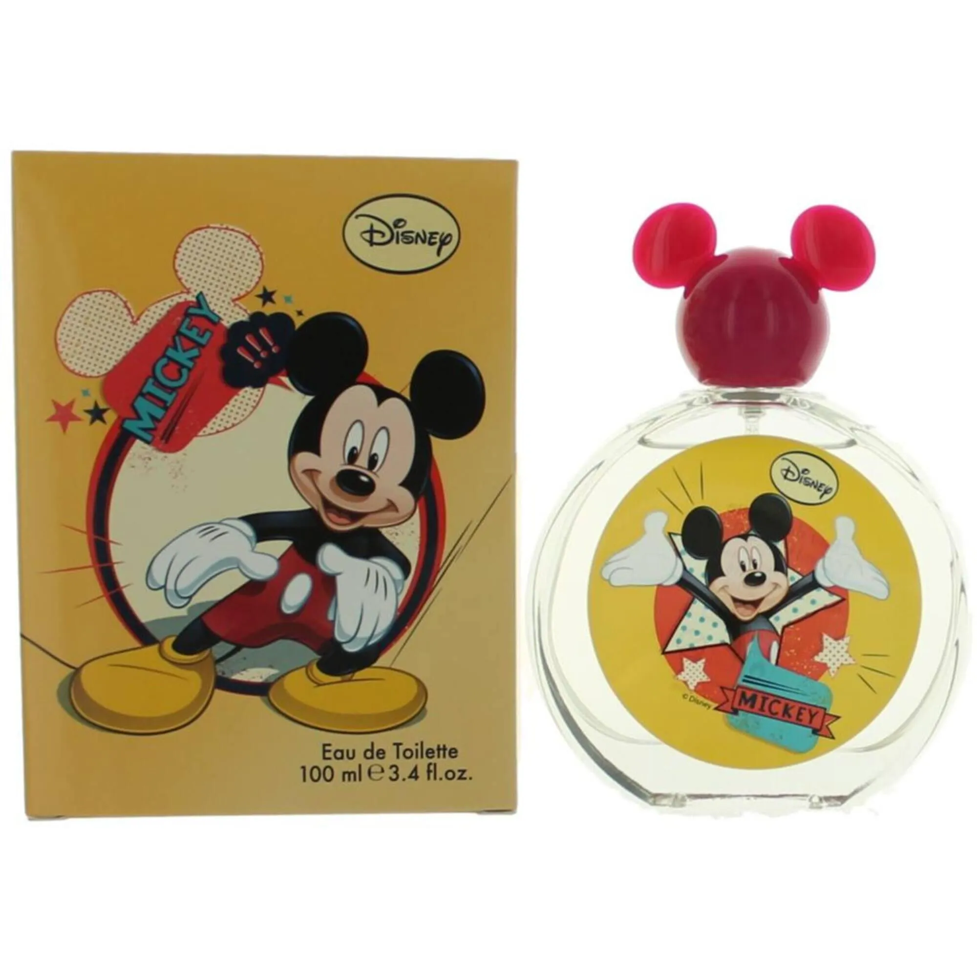 Disney Kid's Eau De Toilette Spray - Mickey Mouse Delightful Pleasant Aura, 3.4 oz