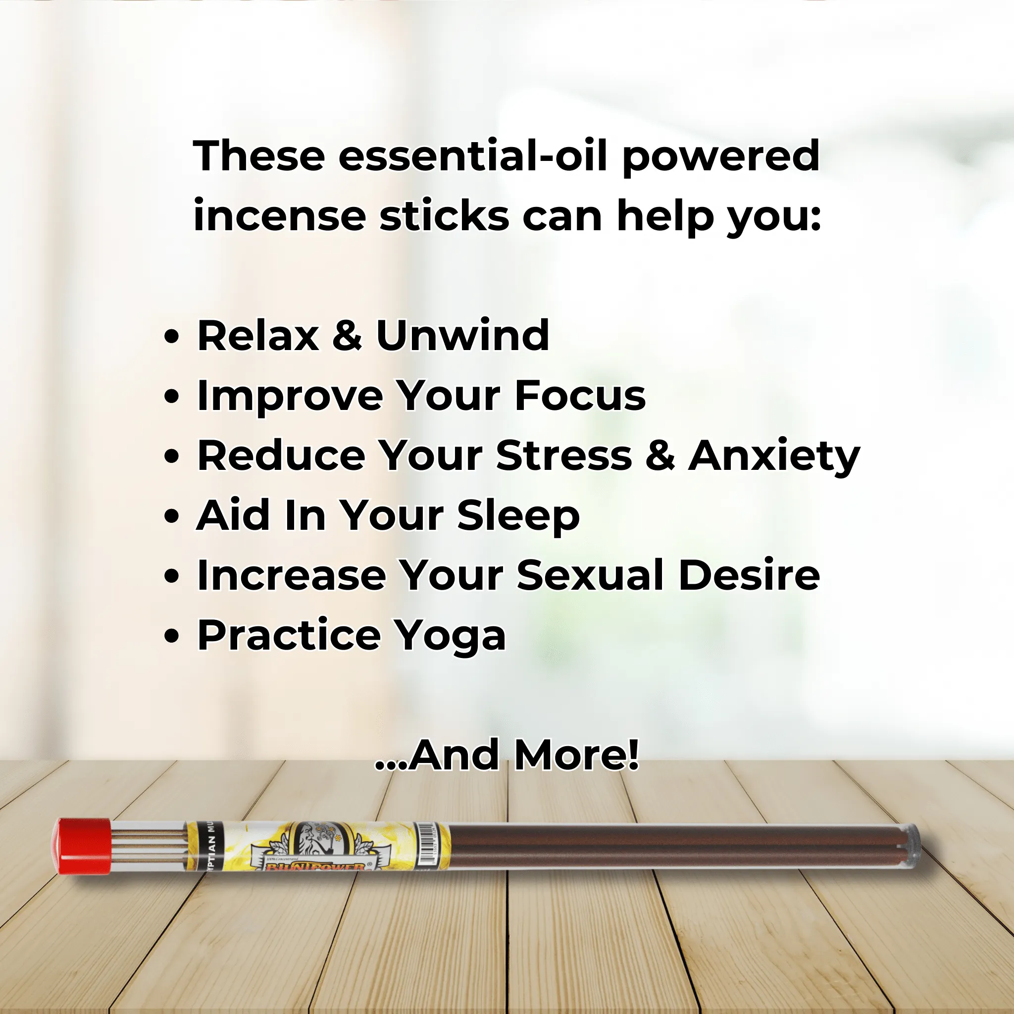 Egyptian Musk Long Incense Sticks