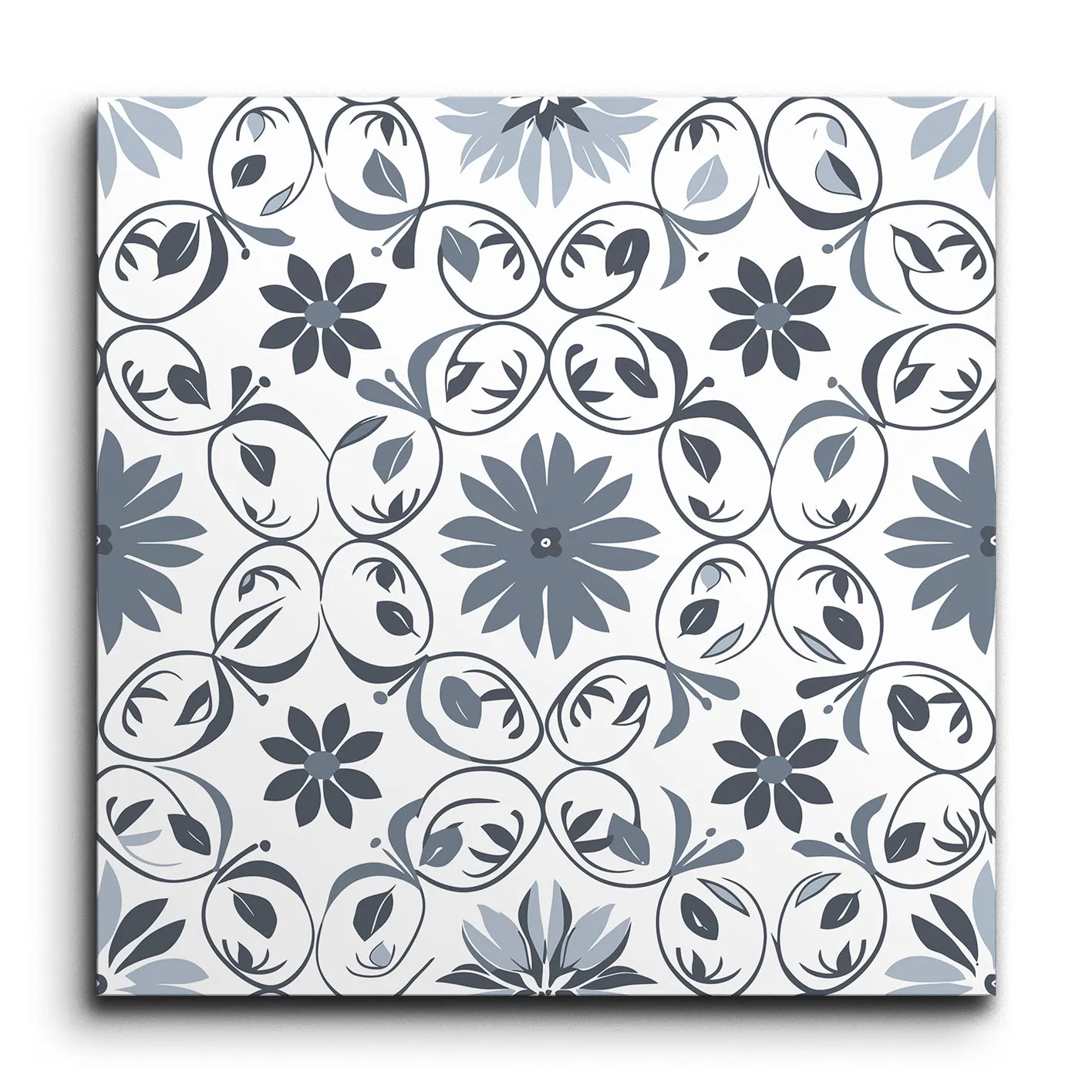 Encaustic Blossom Harmony