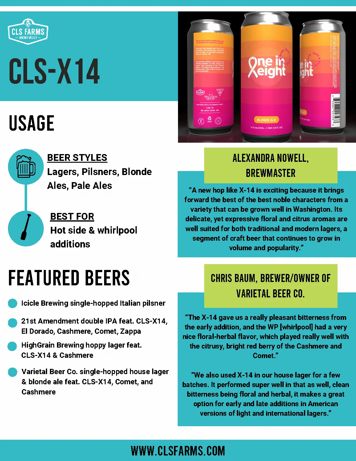Experimental CLS-X14 Hops