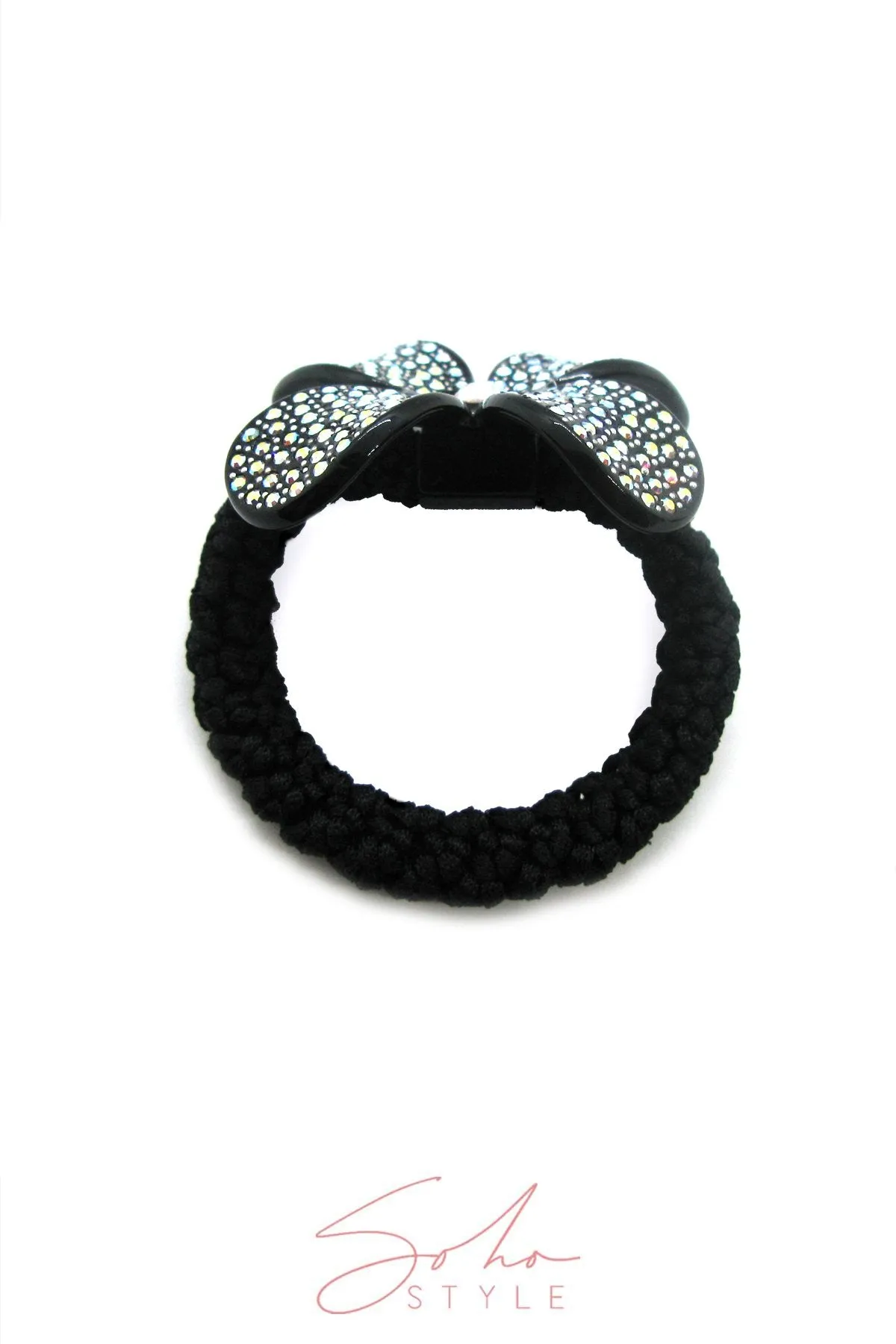Floral Petals Scrunchy Ponytail