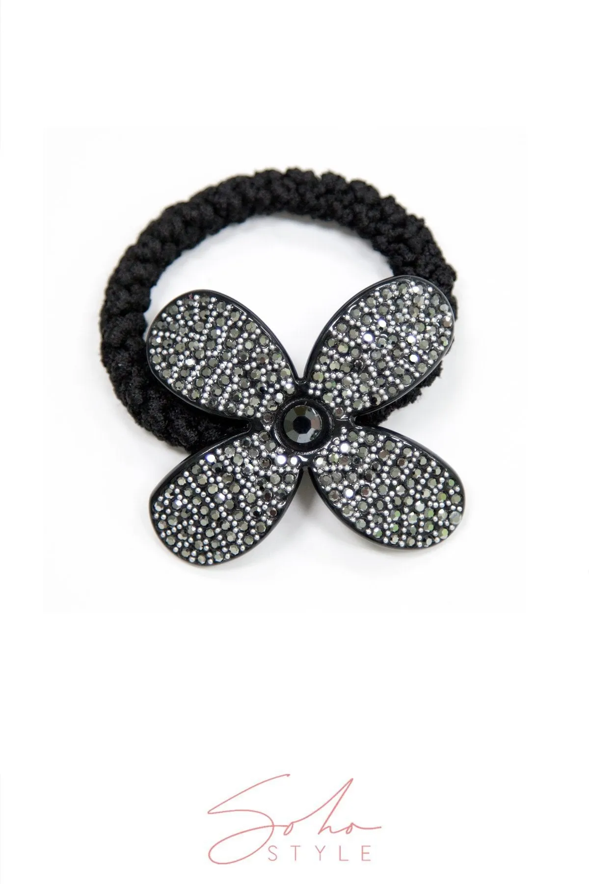Floral Petals Scrunchy Ponytail