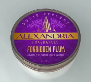 Forbidden Plum (Solid Fragrance) Inspired By Tom Ford's Plum Japonais