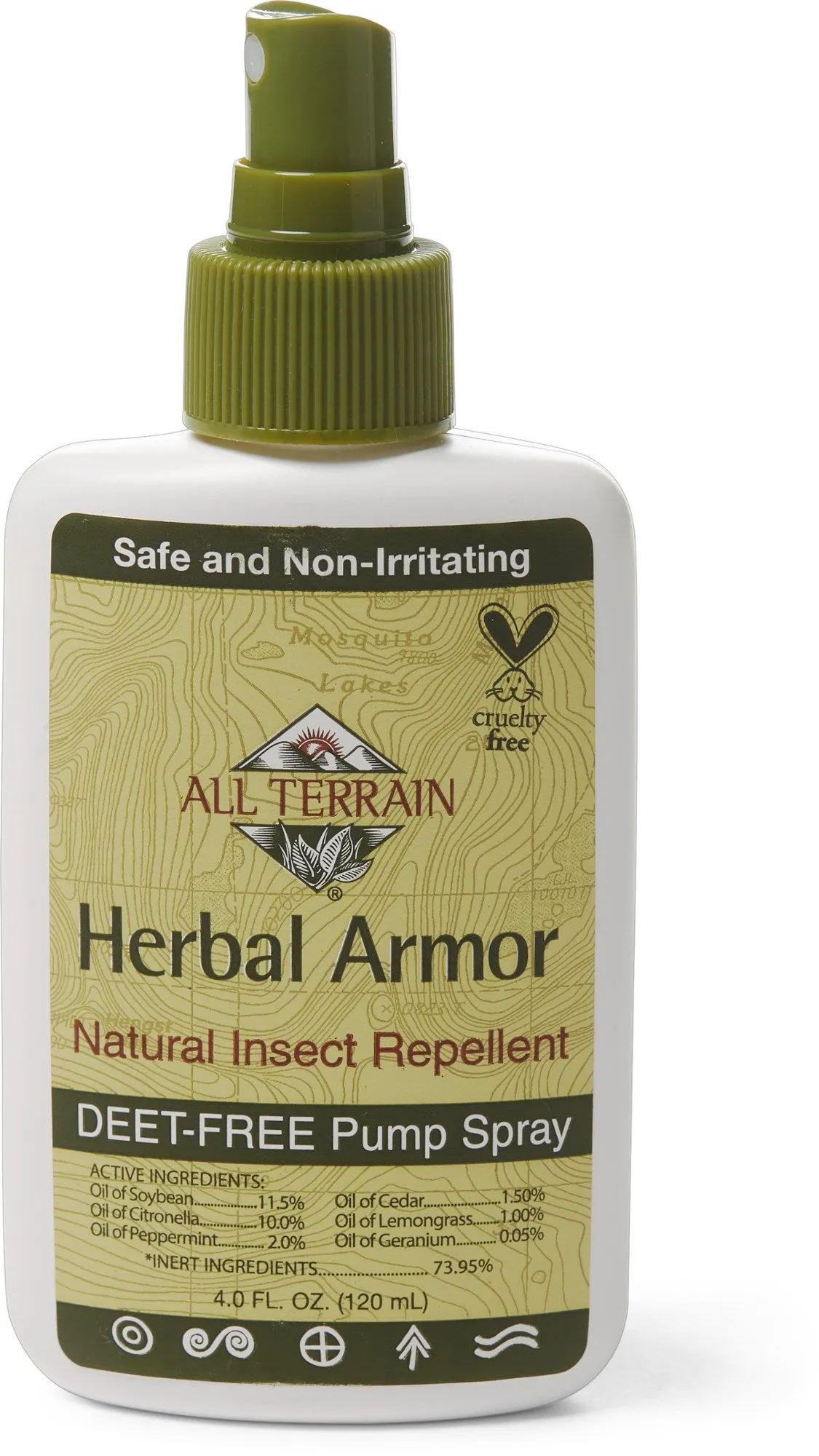 Herbal Armor Natural DEET-Free Insect Repellent Spray - 4 fl. ounce All Terrain