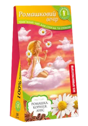 Herbal tea Camomile evening 30g