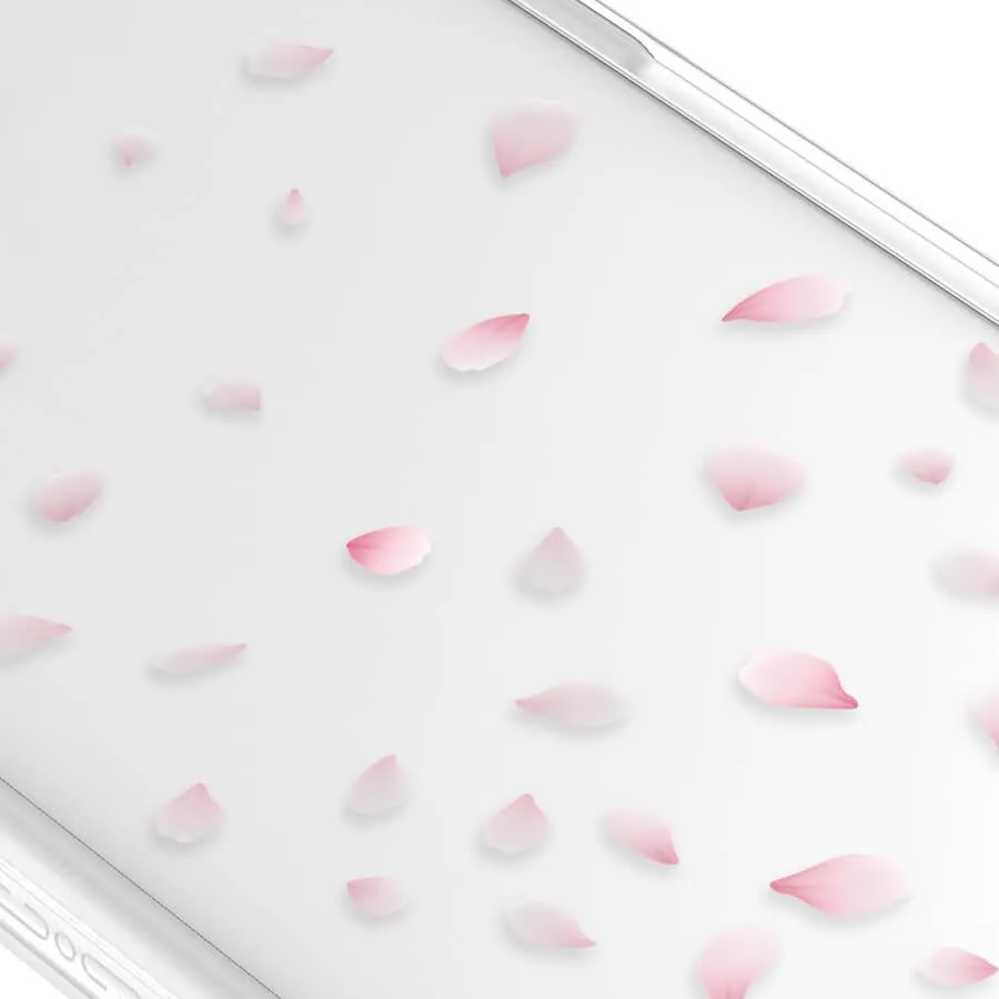 iPhone 12 Pro Max Cherry Blossom Petals Phone Case MagSafe Compatible