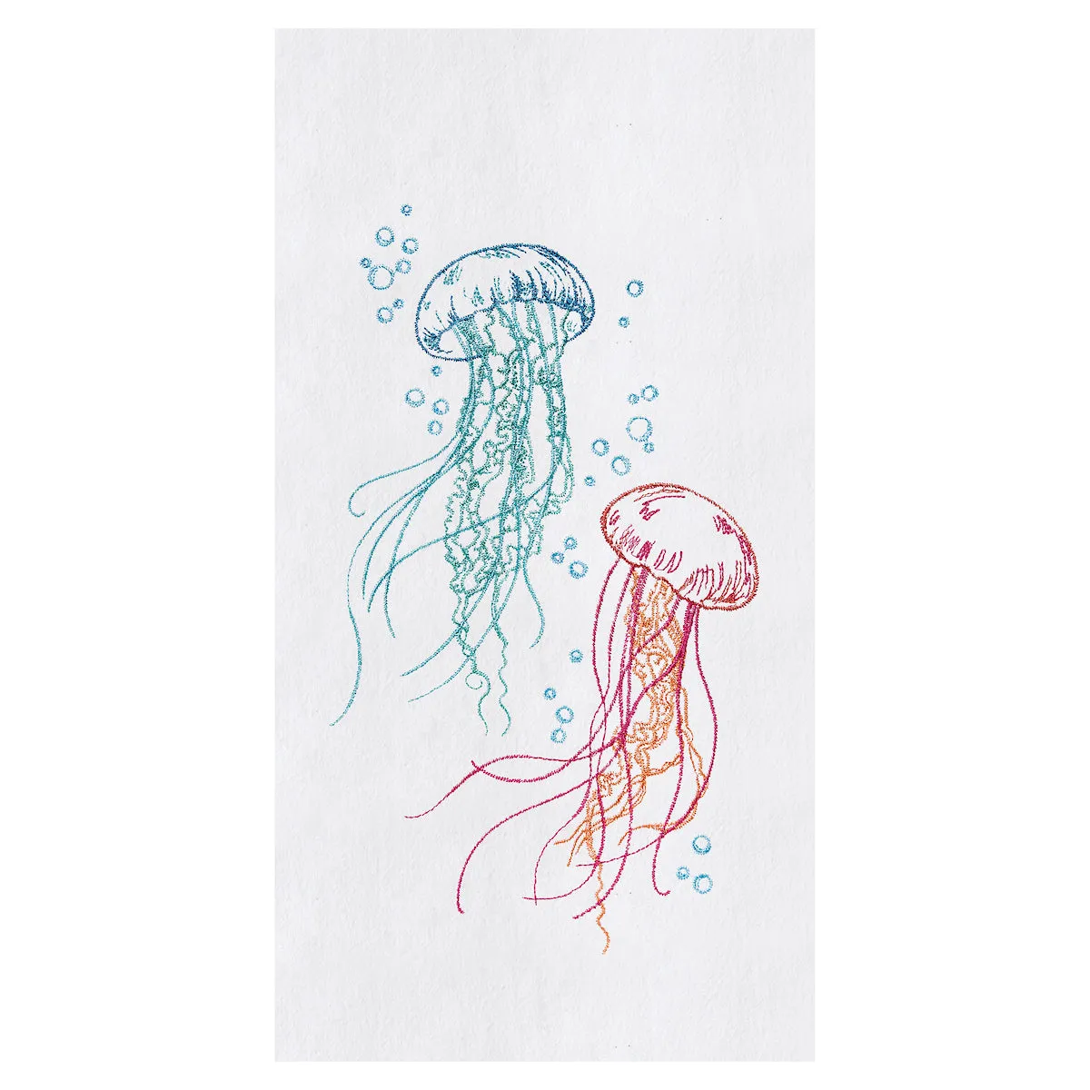 Jellyfish Bubbles Kitchen Towel