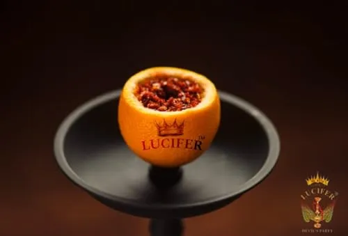 Lucifer Devil's Party Commissioner Premium Herbal Hookah, 50 gm, Nicotine Free