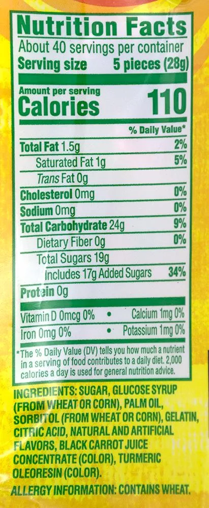 Mamba Fruit Chews