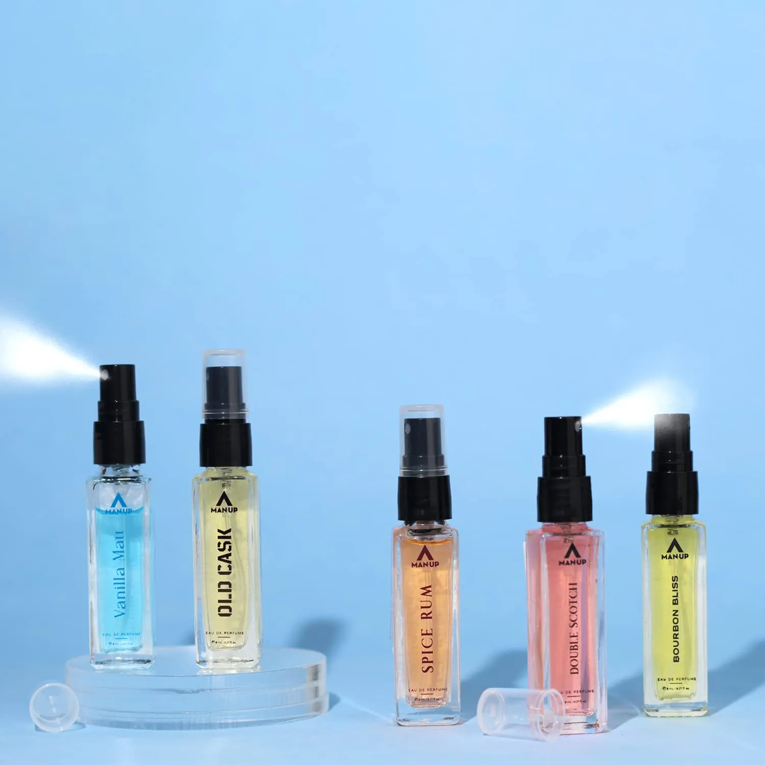 Man-Up Double Scotch Perfume For Men, Liquid Eau De Perfume, Premium Long Lasting Fresh, Refreshing & Energising Fragrance Perfume, Celebrating Every Special Occasion, 8ml