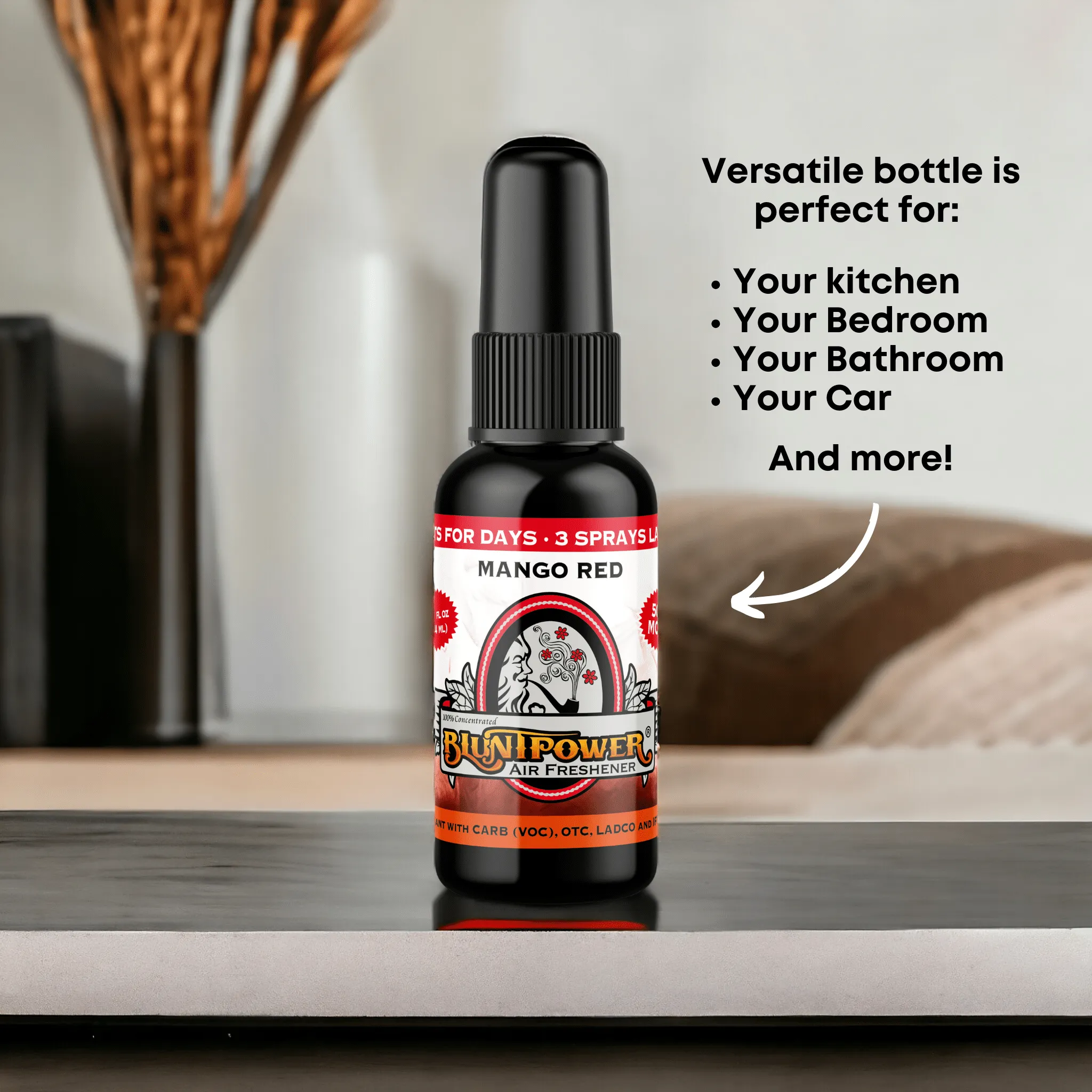 Mango Red Air Freshener Spray