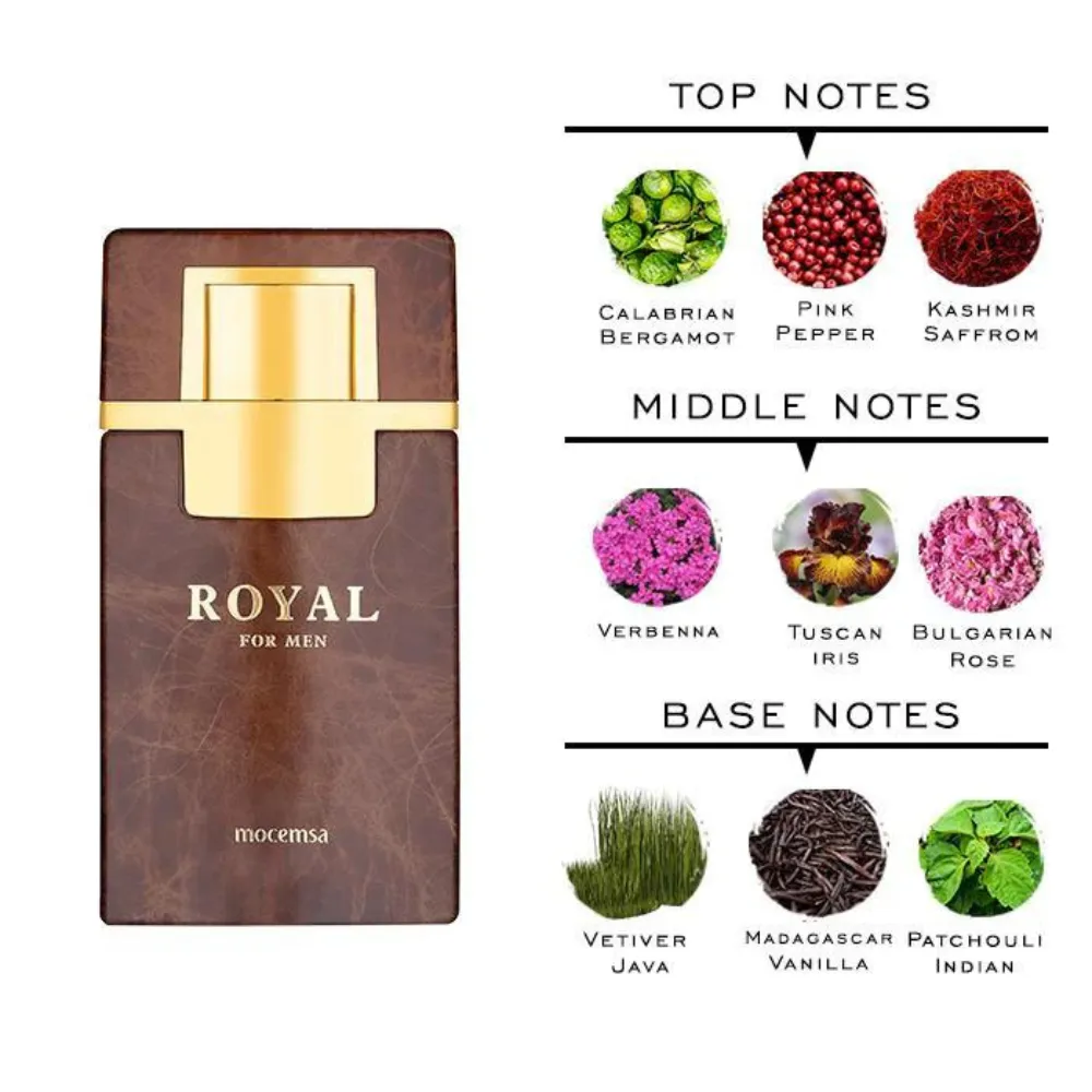 Mocemsa Royal For Men Eau De Parfum (100ml)
