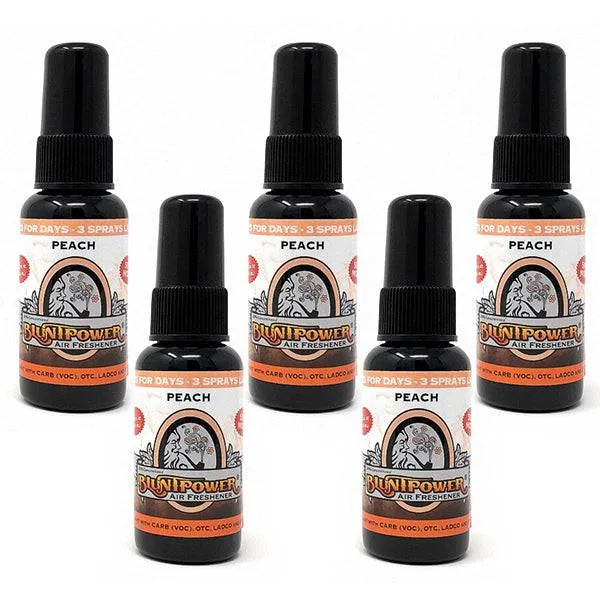Peach Air Freshener Bundle (5 Pack)