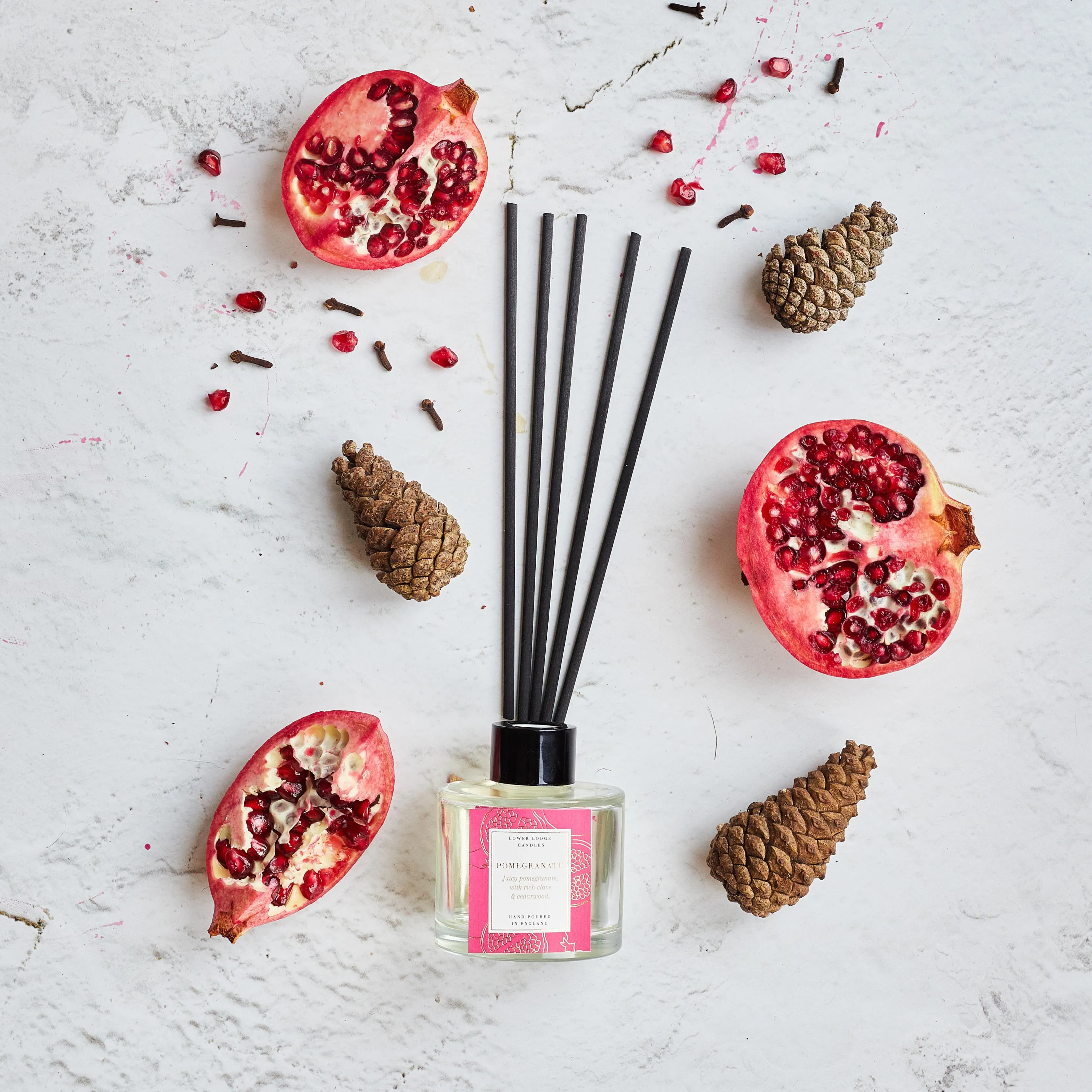 Pomegranate Scented Reed Diffuser