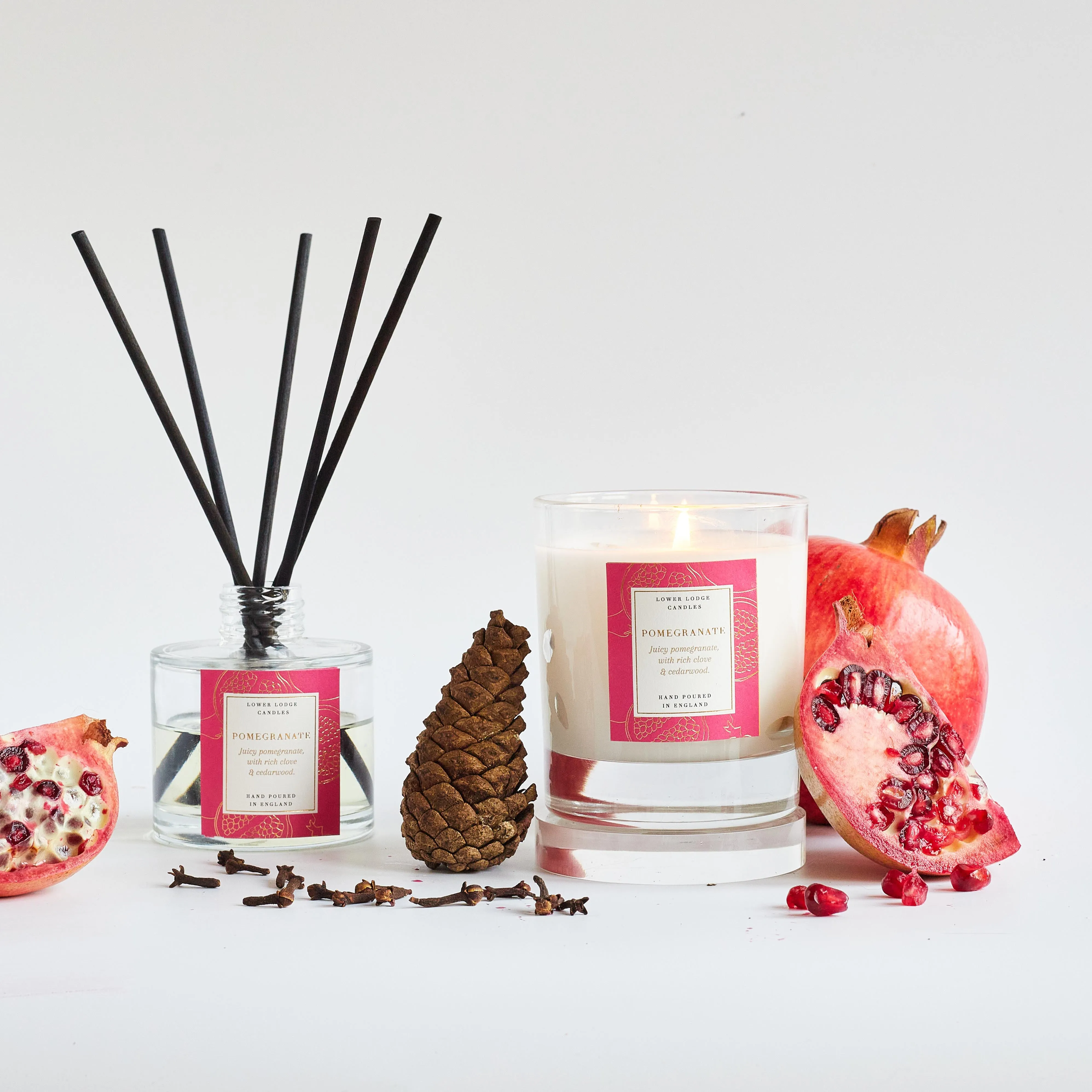 Pomegranate Scented Reed Diffuser