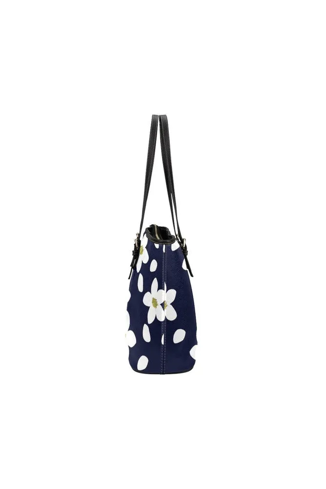 Power to the Petal Leather Tote Bag/Small
