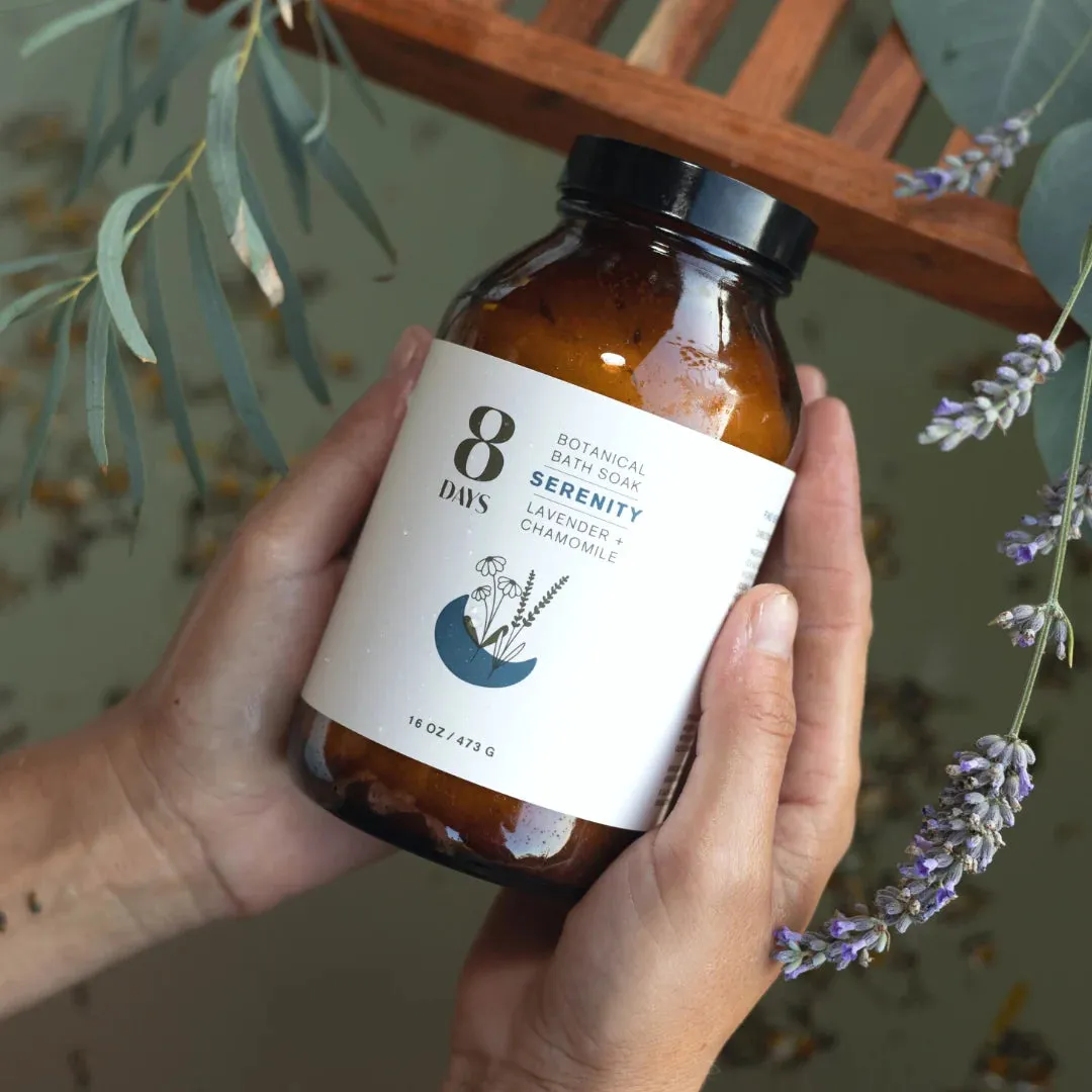 SERENITY BOTANICAL BATH SOAK Lavender   Chamomile