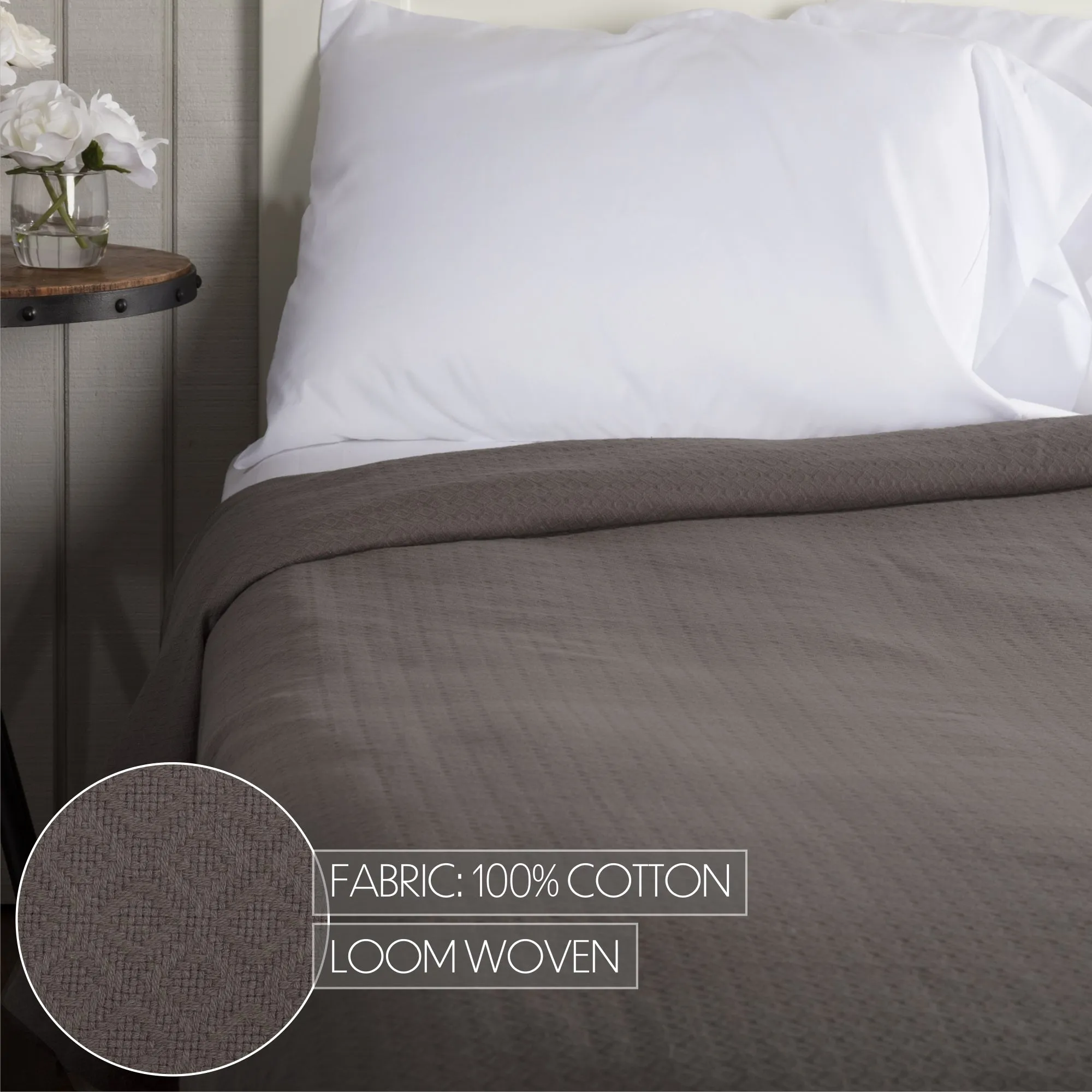 Serenity Cotton Woven Blanket