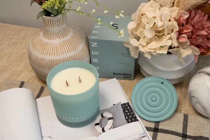 Serenity Hawaiian Surf  Candle (300g)