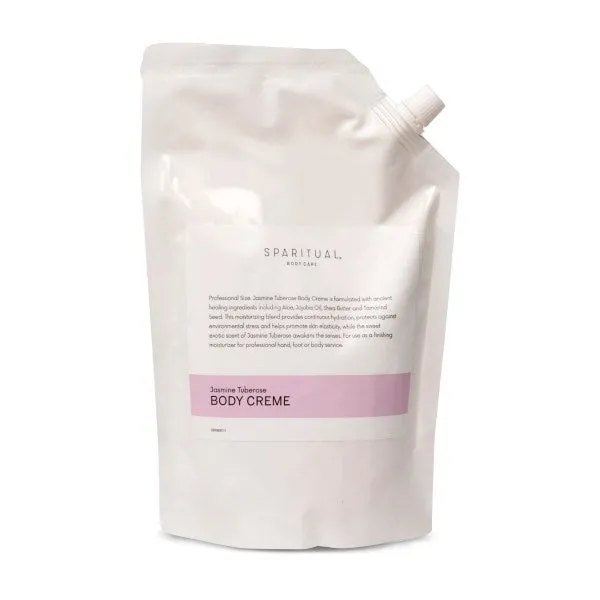 Sparitual Jasmine Tuberose Body Creme 1000ML - PRO SIZE