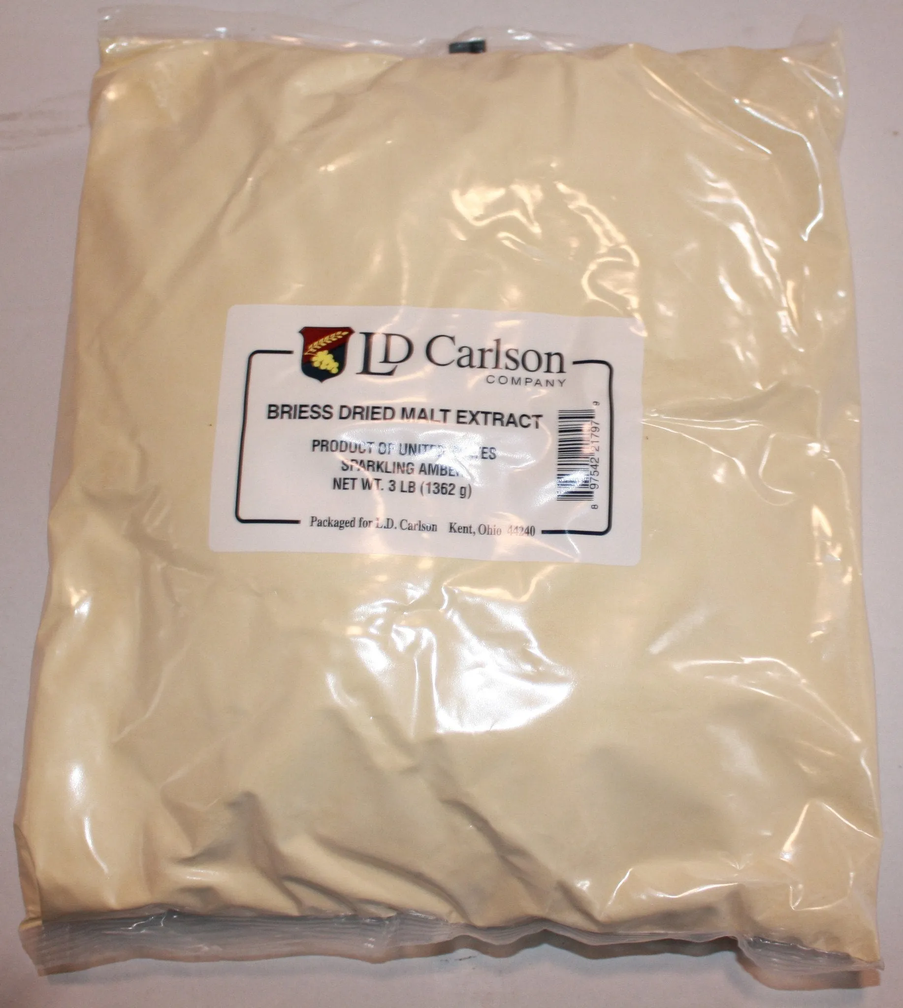 Sparkling Amber Dry Malt Extract (DME) 3 LB (Briess)