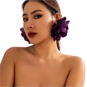 TEEK - Big Fab Flower Earrings