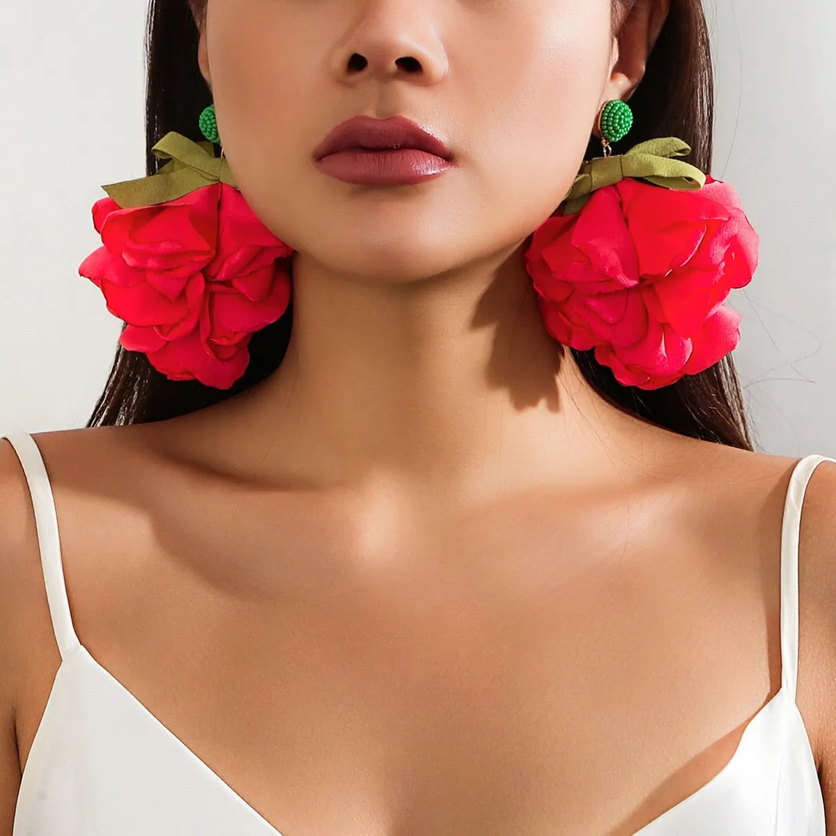 TEEK - Big Fab Flower Earrings
