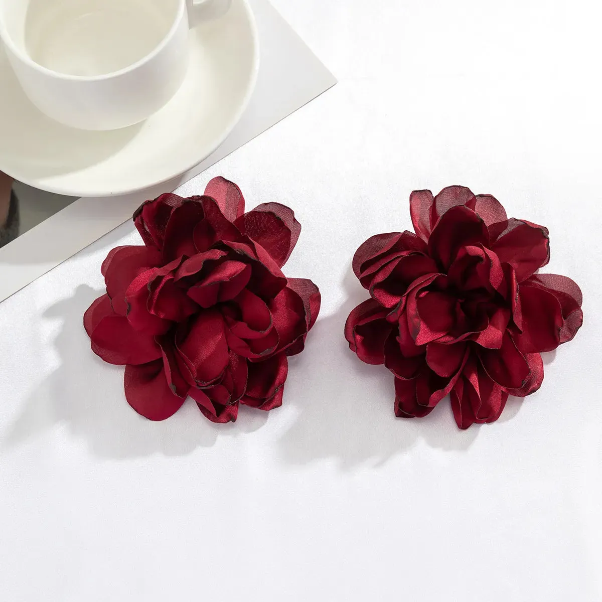 TEEK - Big Fab Flower Earrings