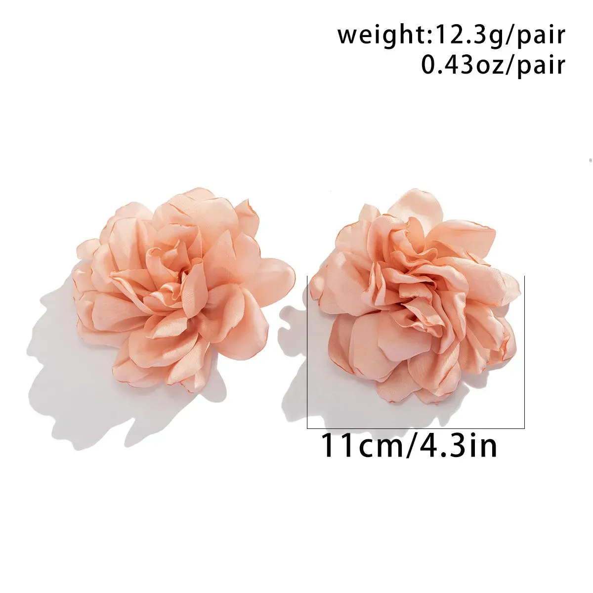 TEEK - Big Fab Flower Earrings