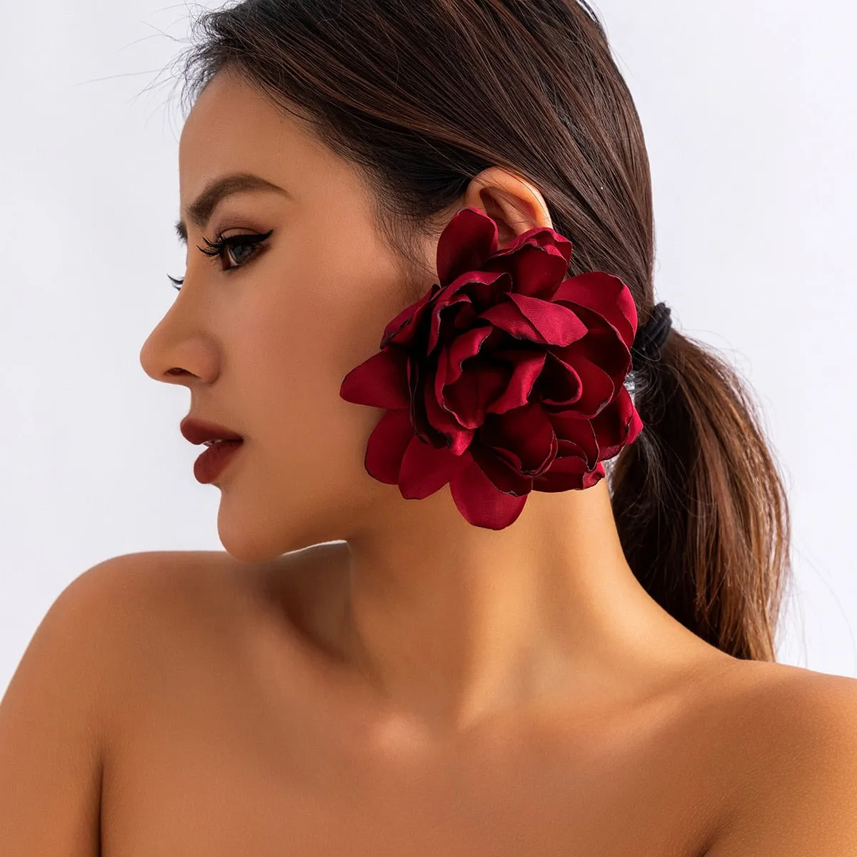 TEEK - Big Fab Flower Earrings