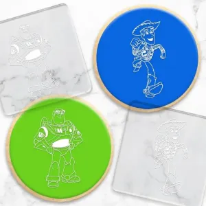 Toy Story Woody & Buzz Lightyear Debosser Stamps