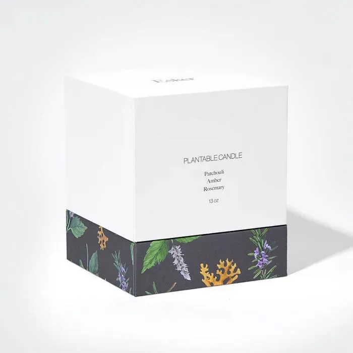 Travertine Plantable Candle