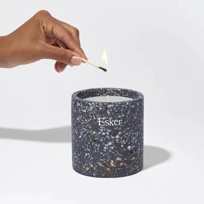 Travertine Plantable Candle