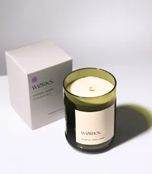 W Bergamot, Neroli, Cedar Aromatic Candle